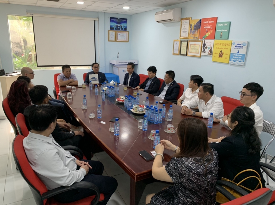 Hiệp hội Saca thăm nhà máy dây cáp điện Việt Thái 