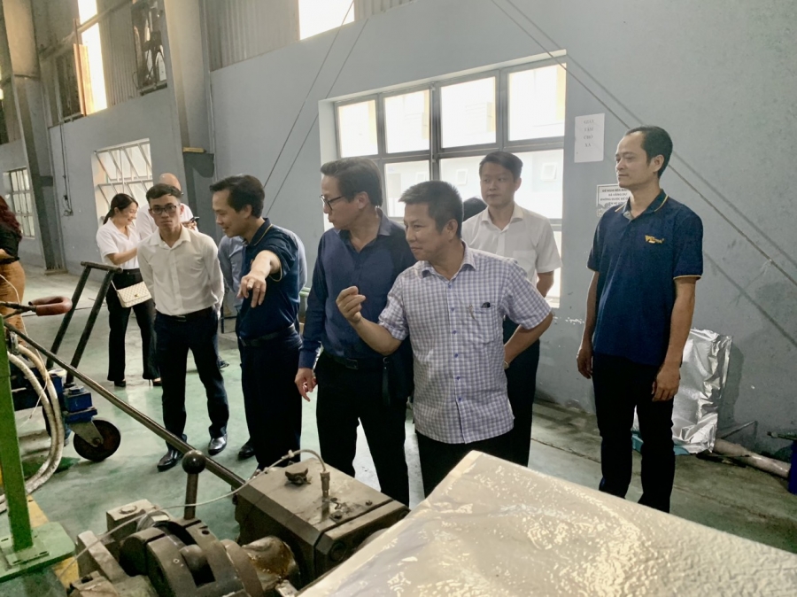 Hiệp hội Saca thăm nhà máy dây cáp điện Việt Thái 